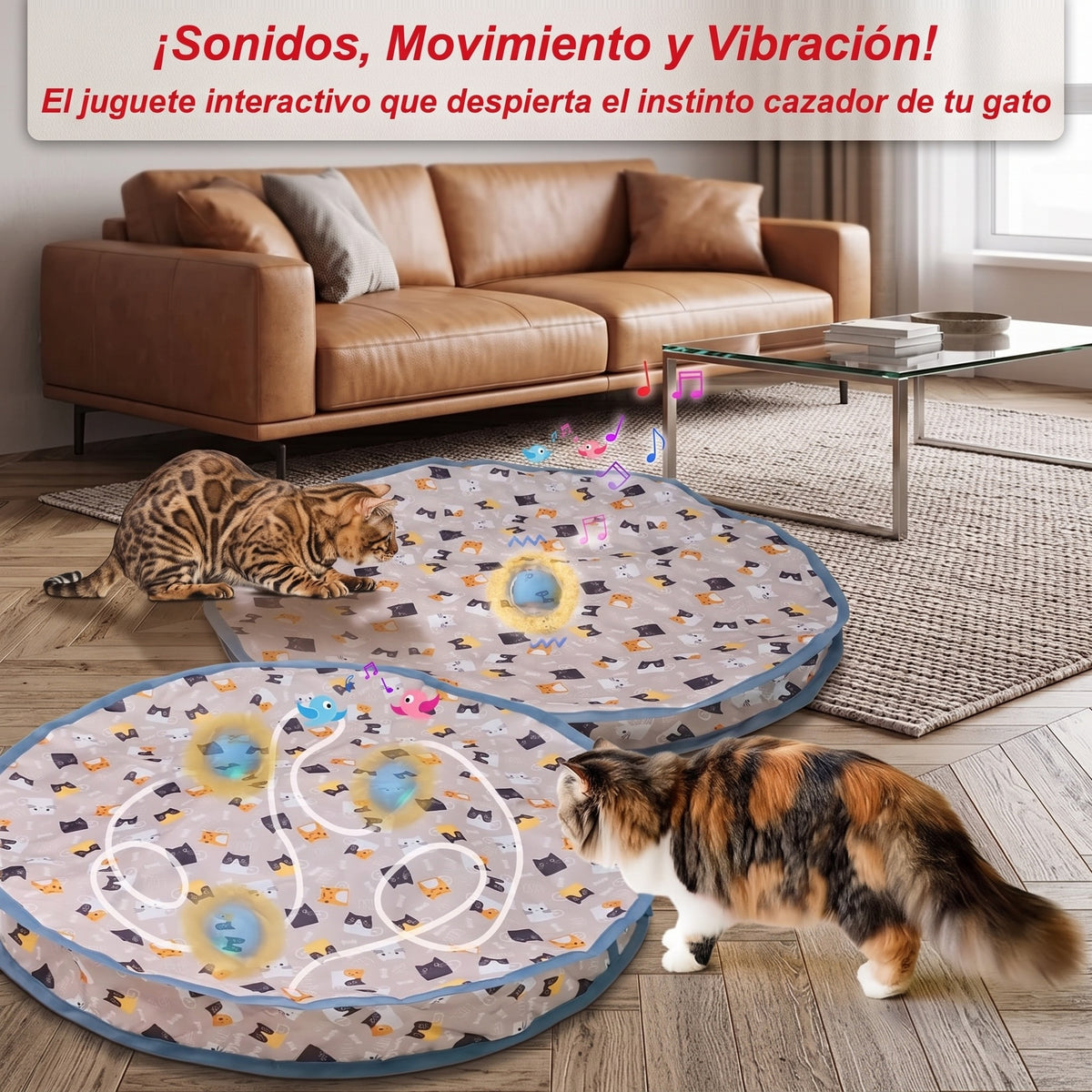 Pelota Inteligente Escondite Para Gatos